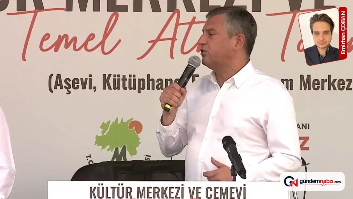 YENİ Parti lideri Özel, Ankara'da temel atma töreni yaptı