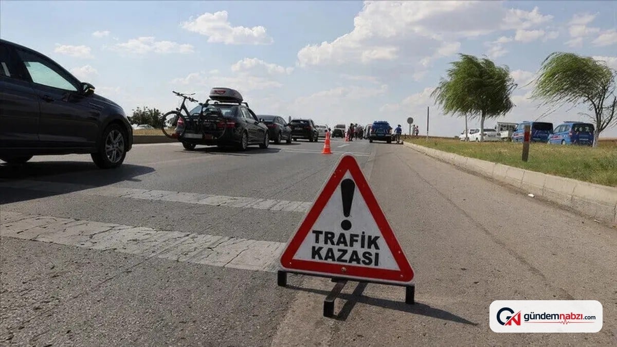 Samsun'da seyir halindeki aracın tekerleği koptu, karşı şeride fırlayıp başka otomobile çarptı
