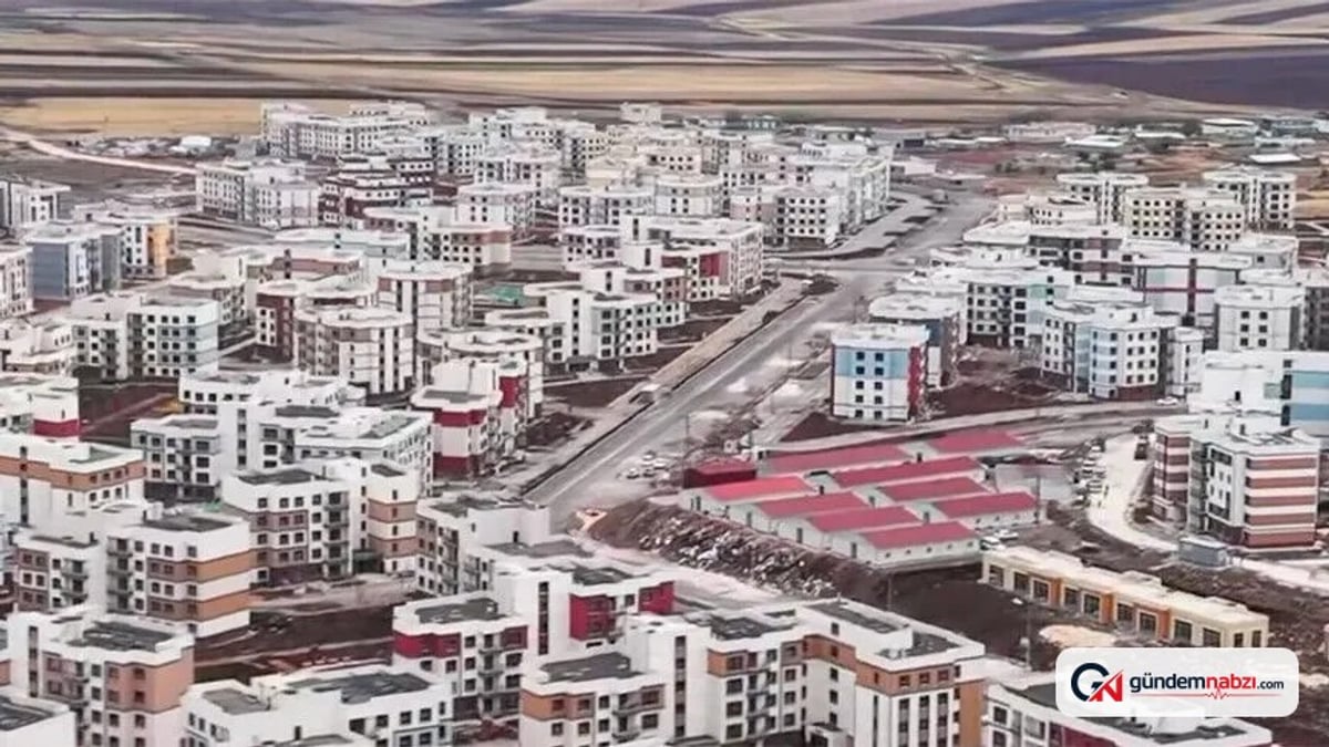Diyarbakır'da afet konutları inşaatı tamamlandı