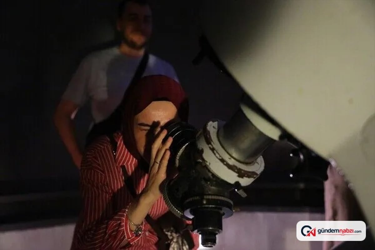 Ankara üniversitesi'nde gökyüzü meraklıları bir araya geldi
