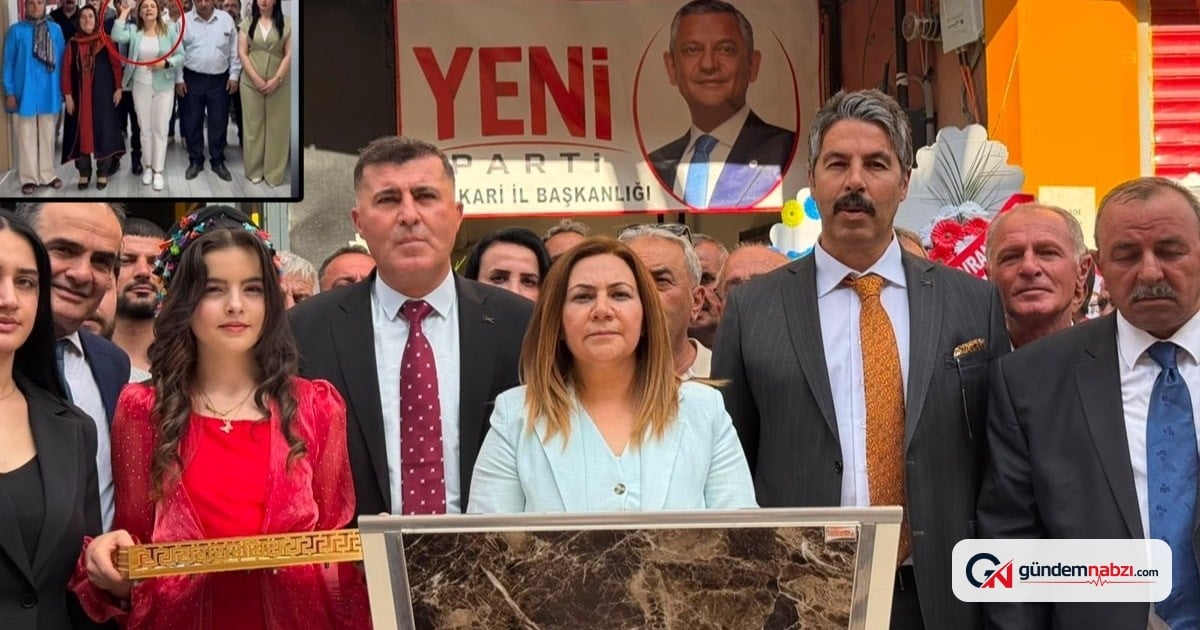 Suzan Çakırbeyli, Yeni Parti Hakkari il başkanı oldu