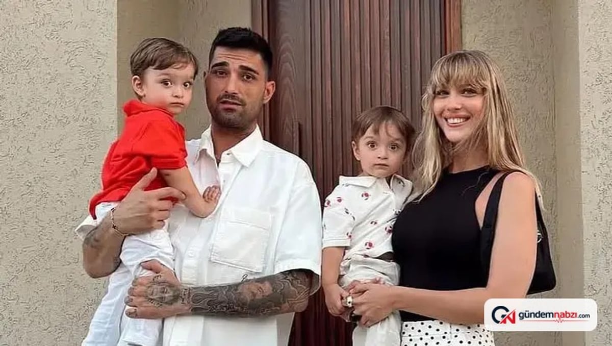 İdo Tatlıses'in ikizlerinin eğlenceli anları sosyal medyada ilgi gördü