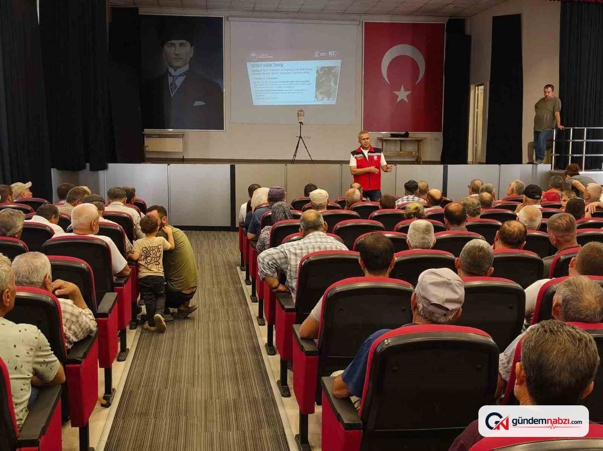 Aydın'da incir üreticilerine kalite ve sertifika eğitimi verildi