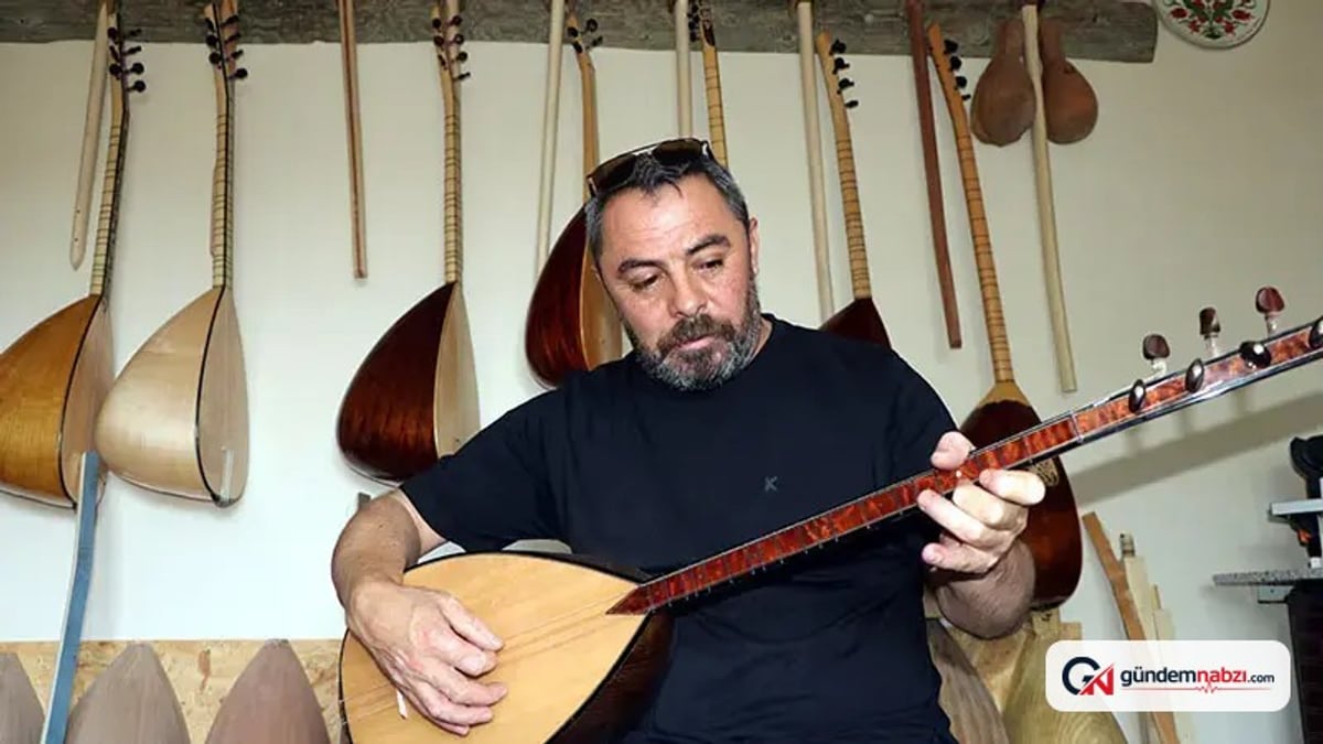 Vanlı usta, ürettiği bağlamaları yurt dışına gönderiyor