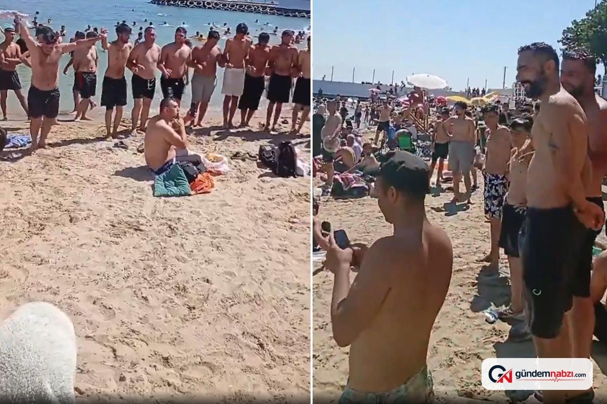 İstanbul'da Caddebostan plajı'ndaki halay görüntüsü tartışma yarattı