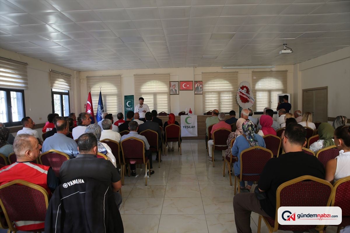 Yeşilay Hatay Şubesi'nin yeni başkanı Ömer Bilgin oldu