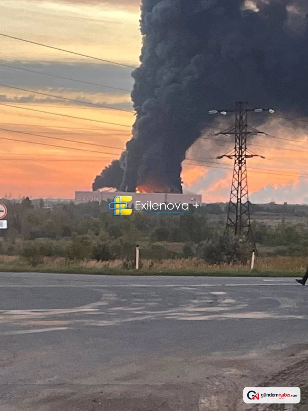 Rusya'da Ozon lojistik merkezine drone saldırısı