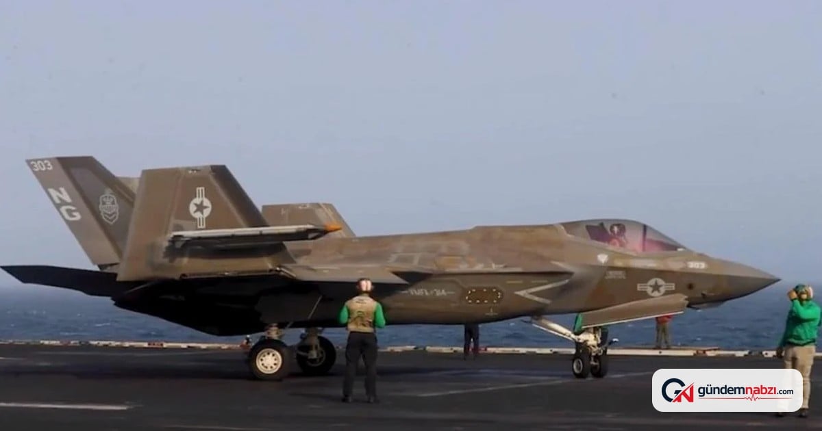 F-35C savaş uçaklarında renk değişimi gözlemlendi