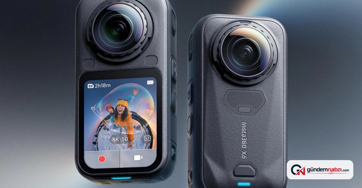 Insta360, yeni X6 modelini tanıttı: daha küçük tasarım, daha büyük sensörler