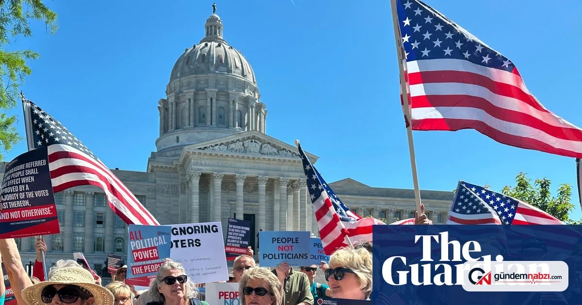 Missouri'de seçim bölgesi değişikliği referandumuna yetkili reddi
