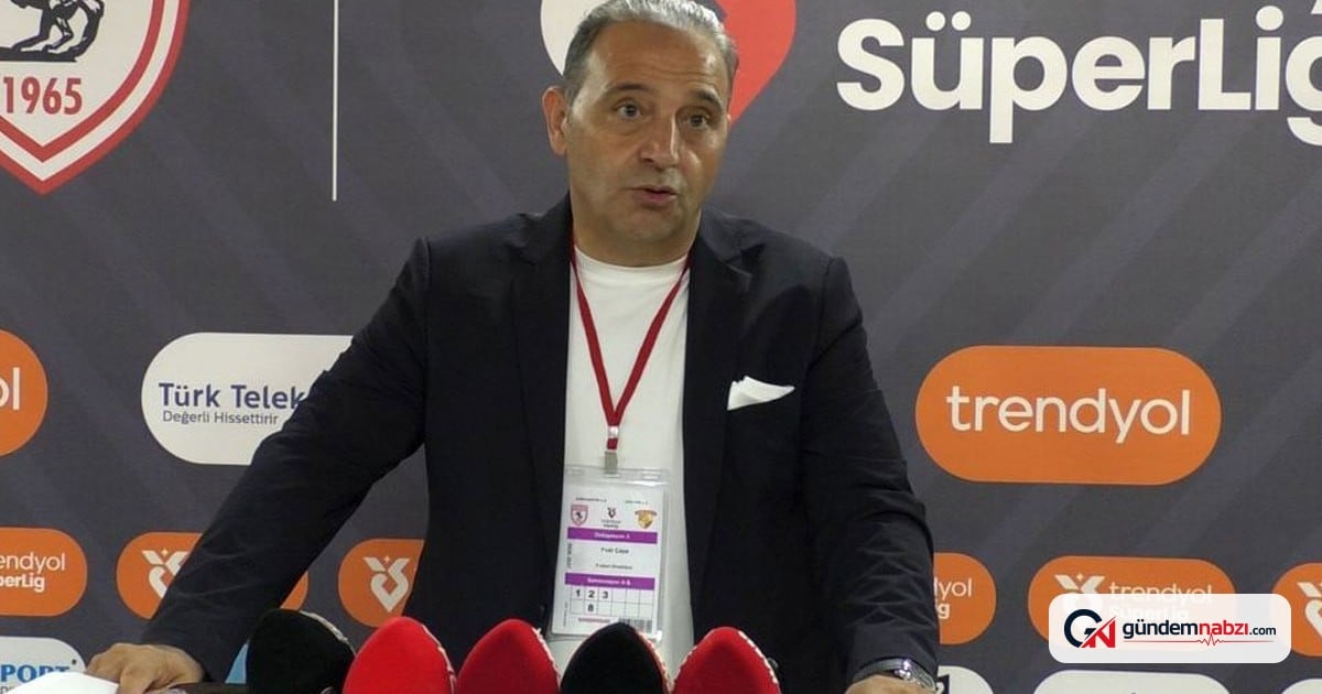 Samsunspor Futbol Direktörü Çapa'dan transfer ve hedef açıklaması