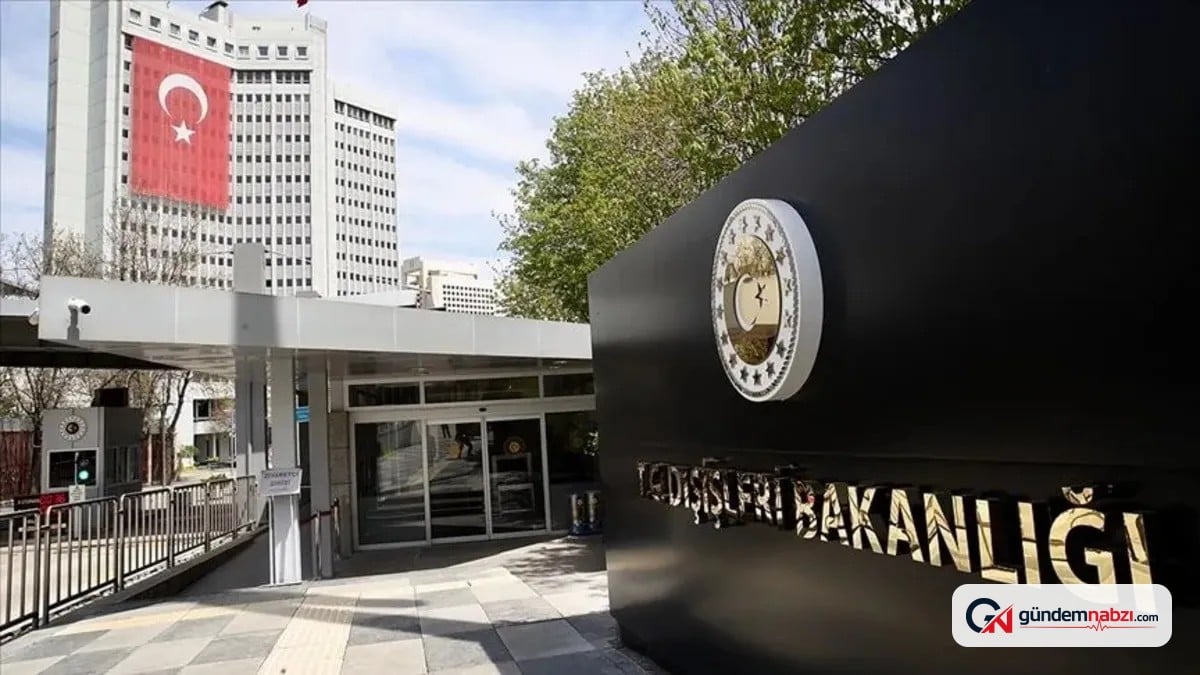 İsrail'in Gazze saldırısına Dışişleri'nden sert tepki