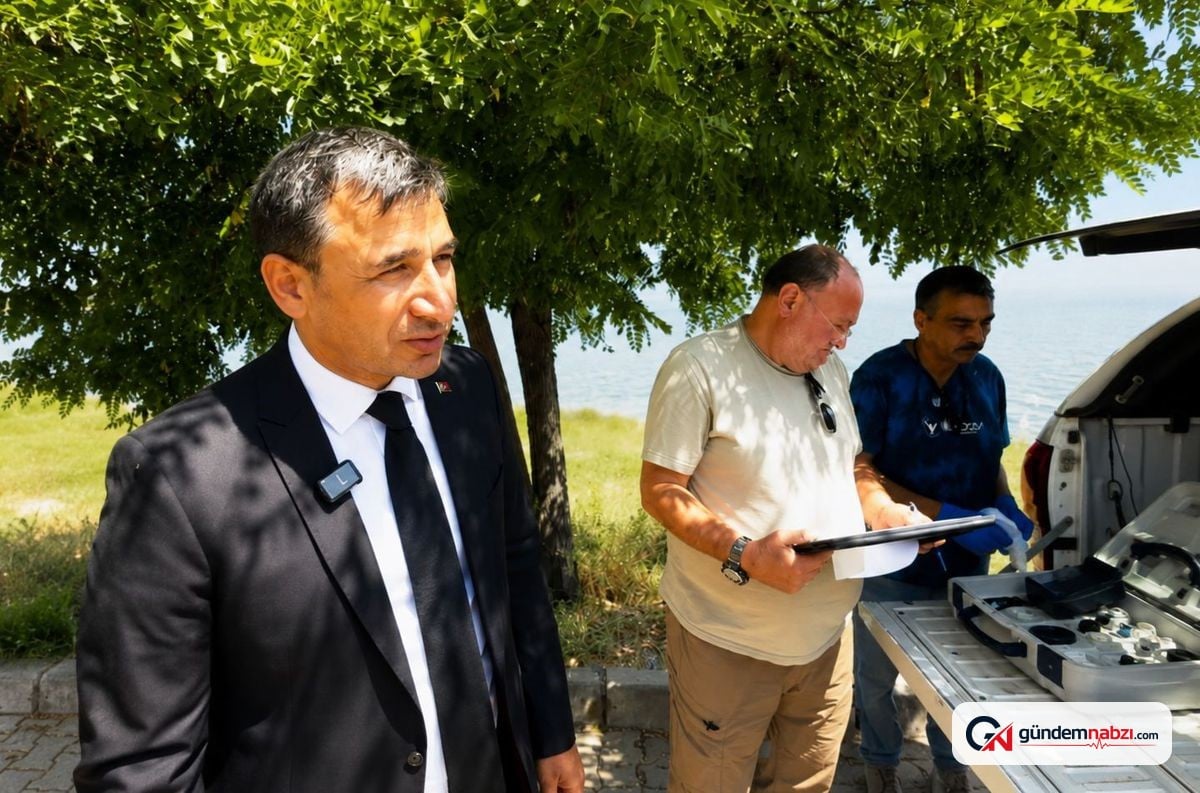 Van Gölü'ndeki kirlilik ihbarı için Bitlis'te inceleme başlatıldı
