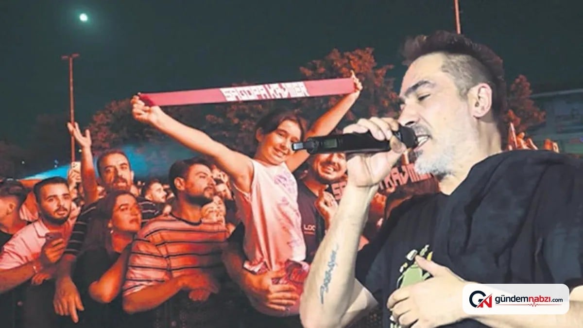 Ordu'da Kültür Yolu Festivali kapsamında Sagopa Kajmer sahne aldı