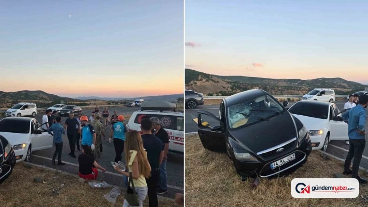 Bingöl'de trafik kazası: 3 kişi yaralandı