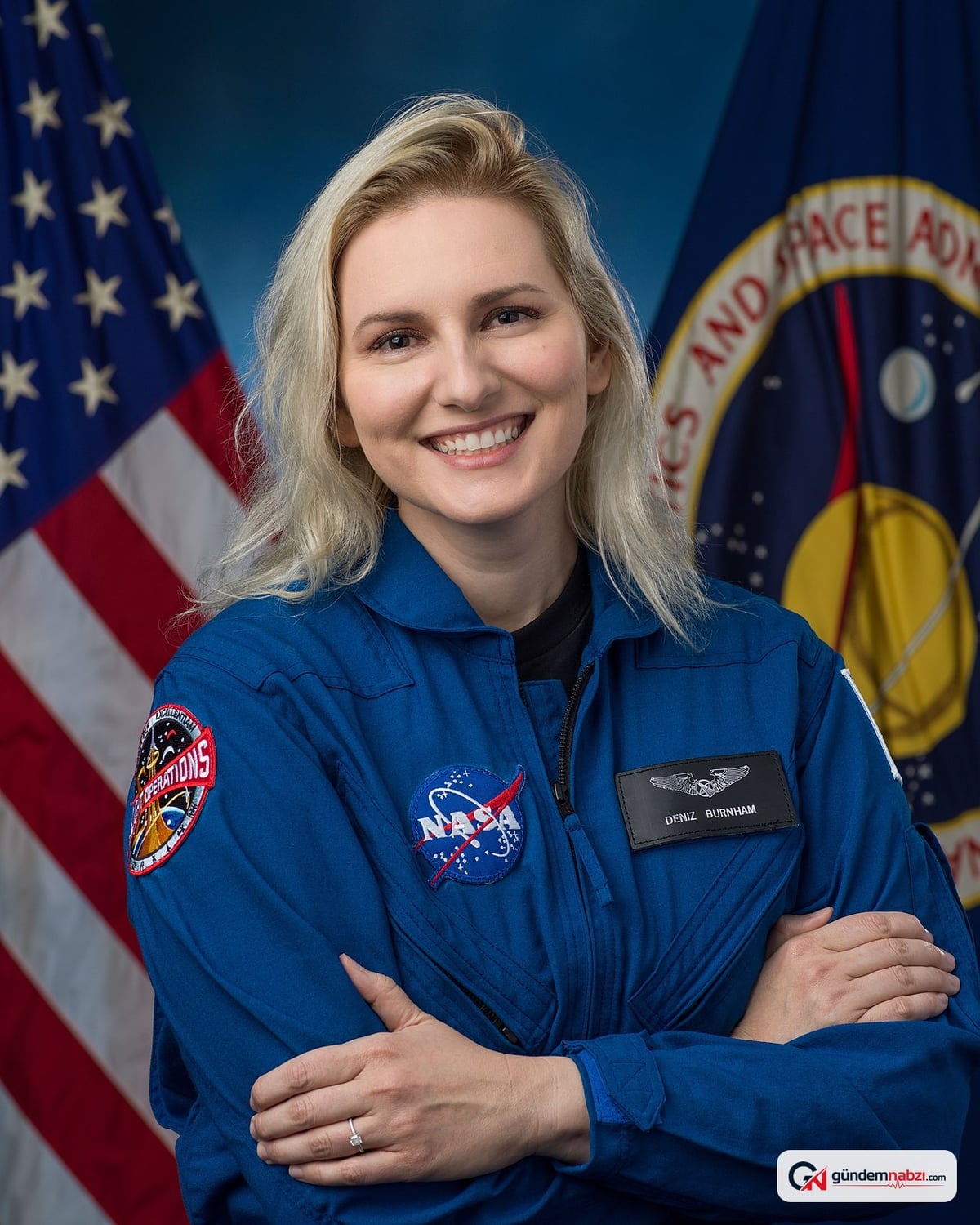 Astronot Deniz Burnham 2027'de uzaya gidecek