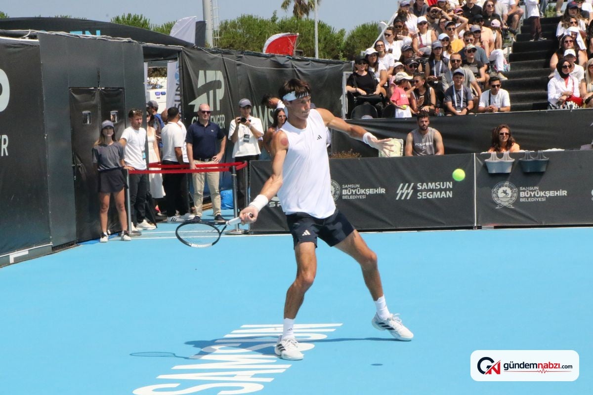 Samsun Open ATP Challenger 50 tenis turnuvası'nda şampiyon gabriel debru