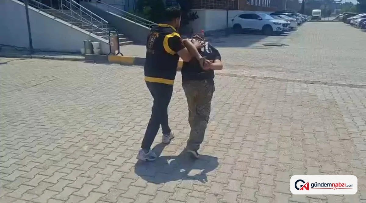 Hatay İskenderun'da 6 yıl 10 ay hapis cezası olan hırsız yakalandı