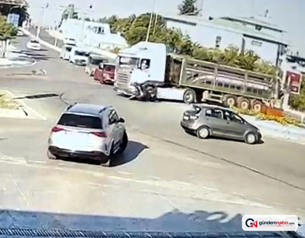 Edirne'de tır ile motosiklet çarpıştı: 1 yaralı