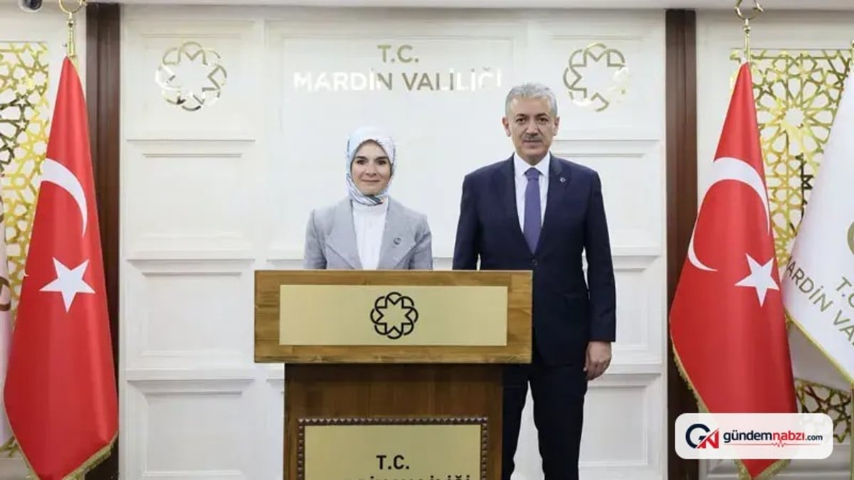 Bakan Göktaş Mardin'de Aile Fonu ve Terörsüz Türkiye'yi anlattı