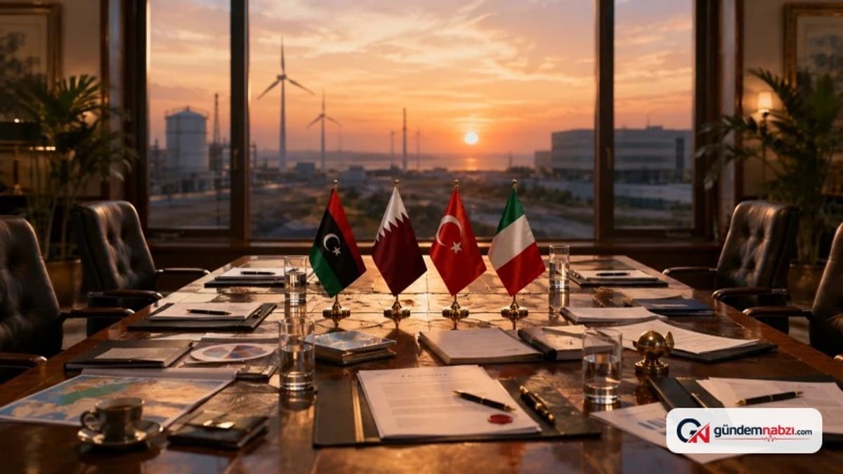 Libya ve Katar arasında enerji ve sağlık iş birliği görüştü