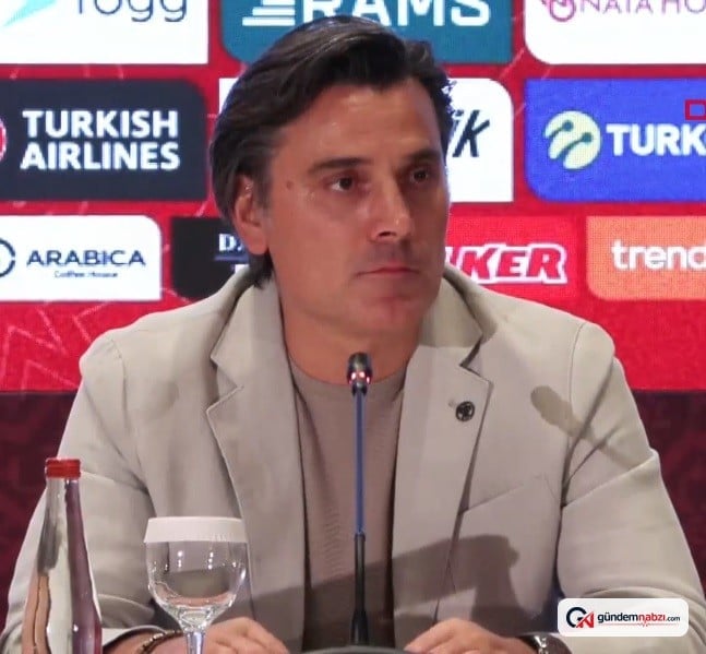 Montella, Galatasaray-Çorum FK maçını tribünden izledi