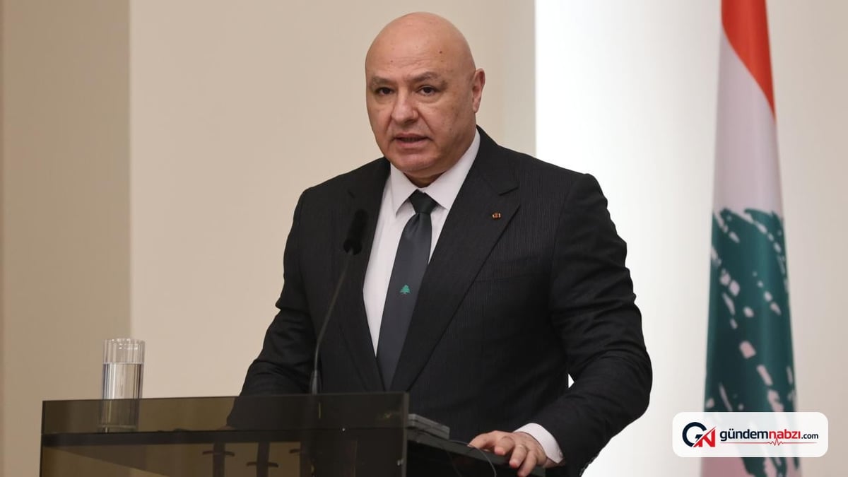 Lübnan Cumhurbaşkanı Avn, İsrail ile müzakerelerde ilerleme kaydedildiğini belirtti