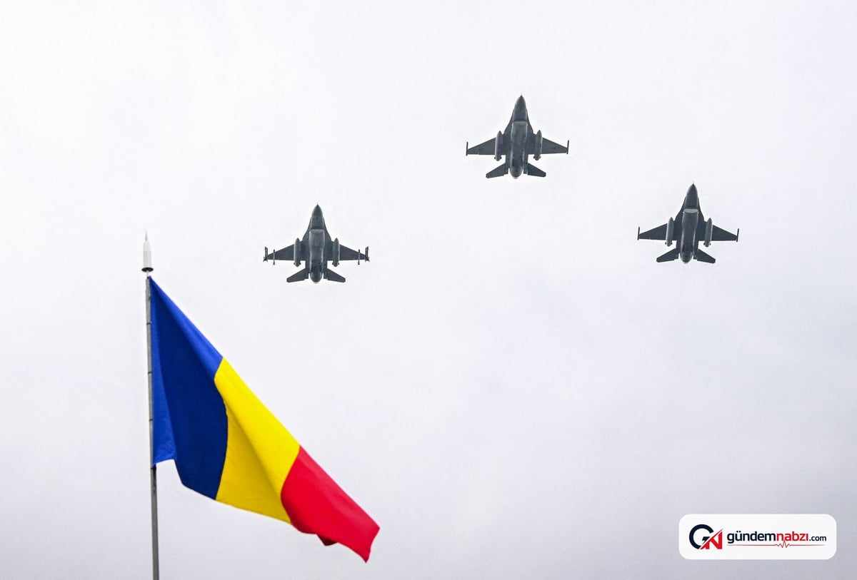 Romanya, F-16'ları havalandırdı; Rus Dronu Tuna Nehri'ni geçti