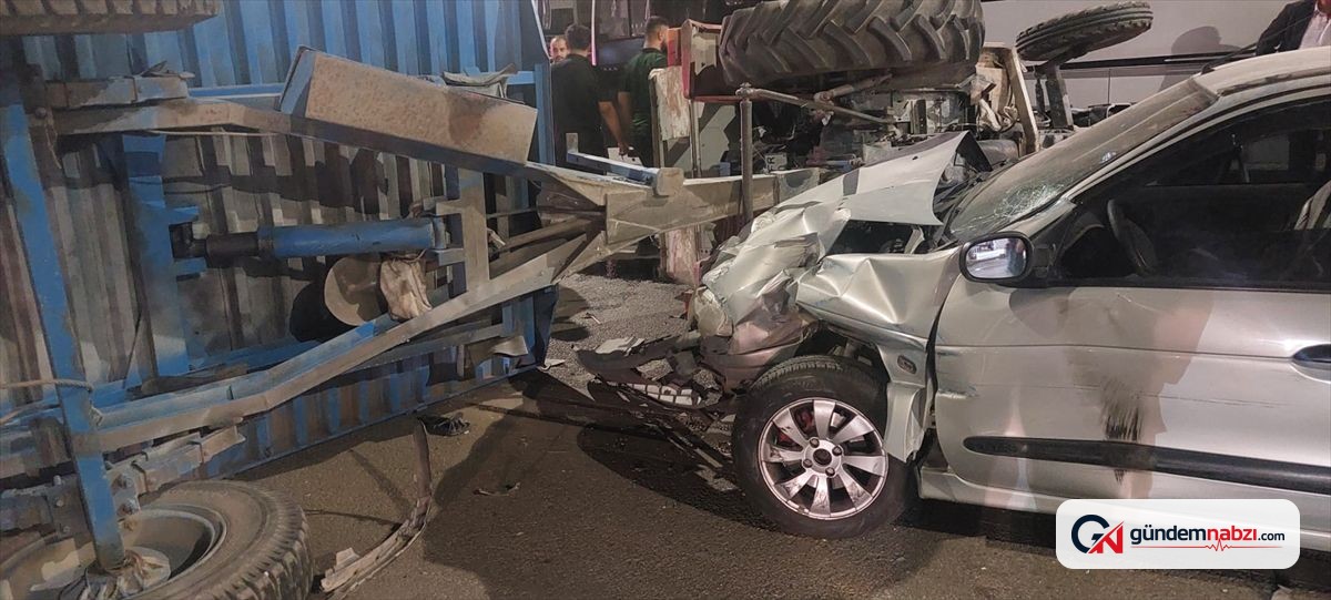 Elazığ'da zincirleme trafik kazasında 3 kişi yaralandı