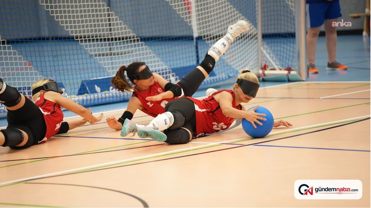 Kahramanmaraş Kadın Goalball Takımı Avrupa ikincisi oldu