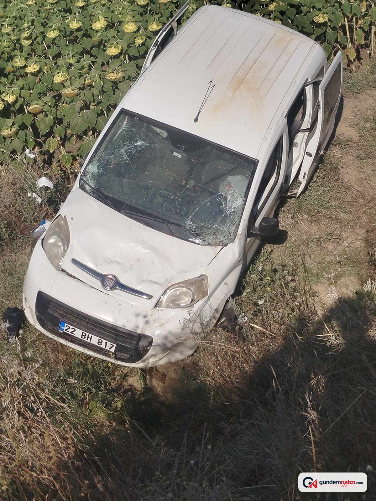 Edirne İpsala'da trafik kazası: 1 ölü, 1 yaralı