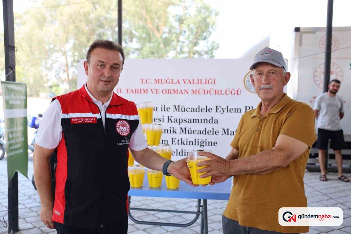 Muğla'da turunçgil üreticilerine 8 bin biyoteknik tuzak dağıtıldı