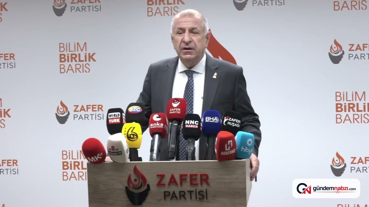Ümit Özdağ: Çerçeve Yasa, ittifaklar için turnusol kağıdı