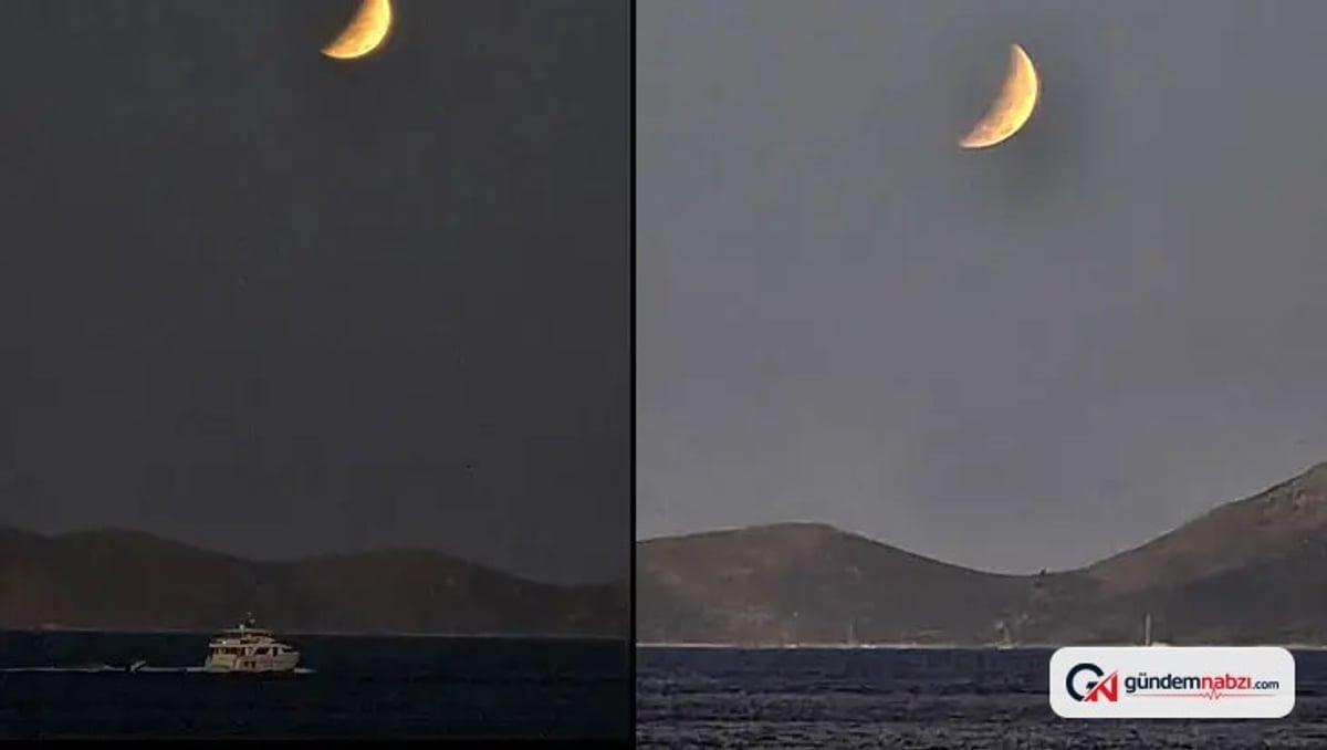 Muğla'da tam ay tutulması heyecanla izlendi