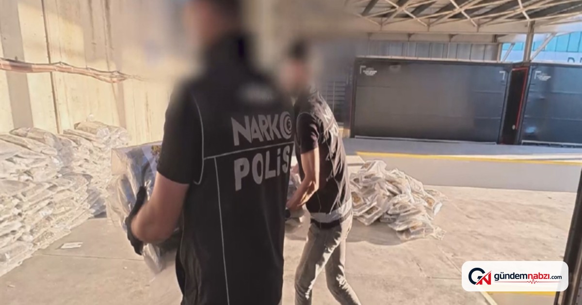 İstanbul'da Narkotik operasyonu: 376 kilo marihuana ele geçirildi