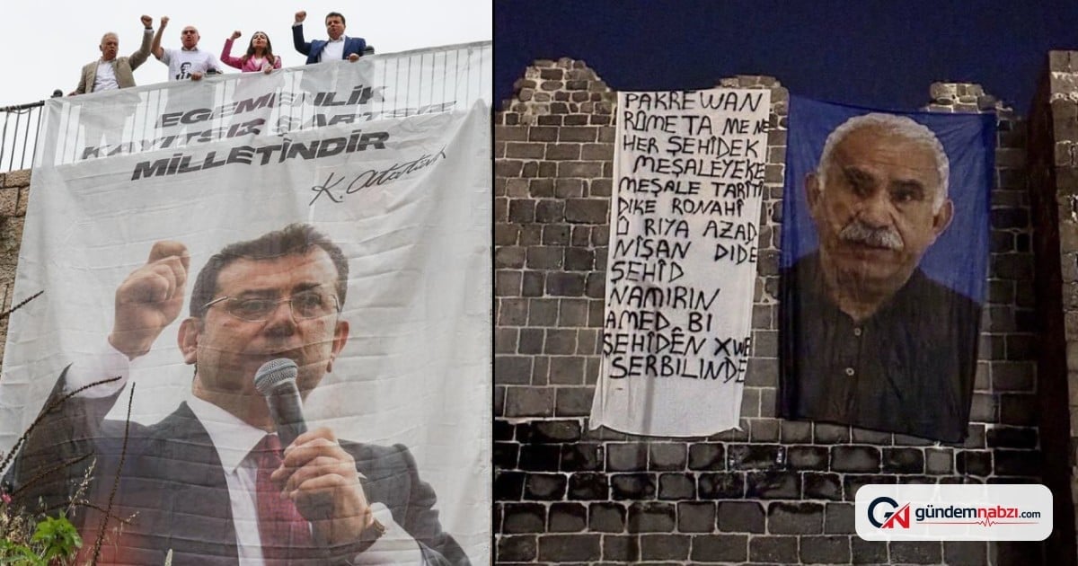 İmamoğlu'na yasaklı, Öcalan'a serbest görüntü tartışması