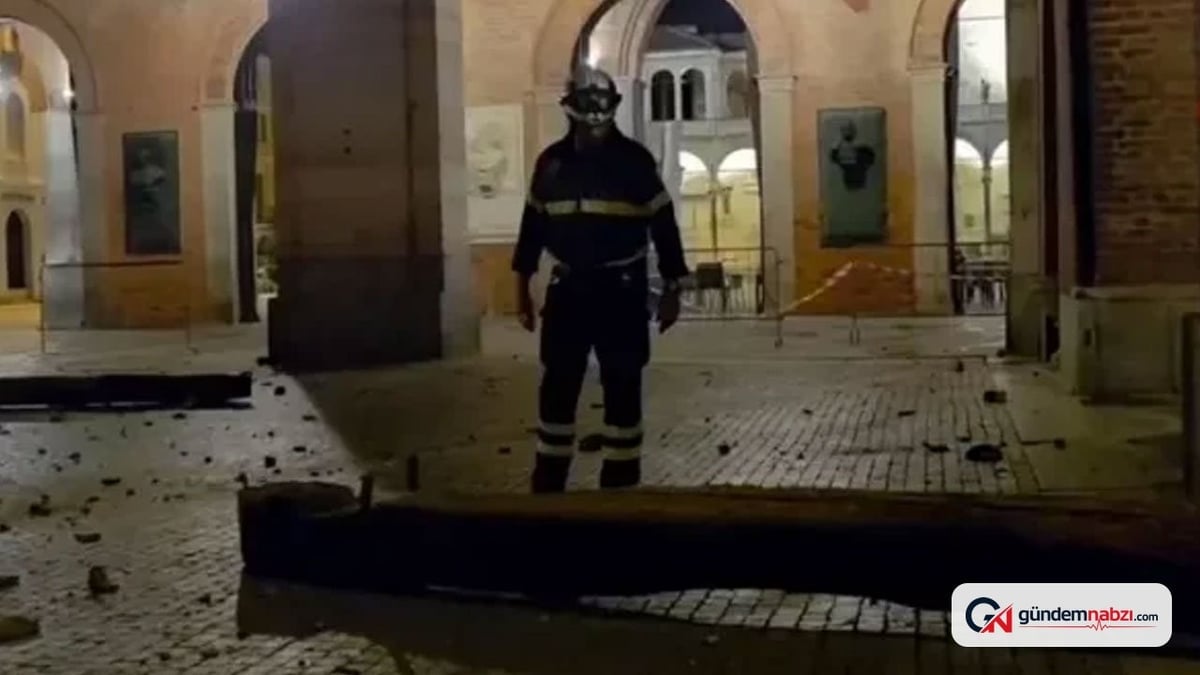 Cremona'da fırtına 10 dakikada 43 kişiyi yaraladı