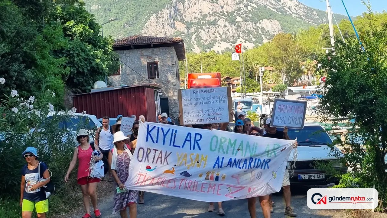Muğla'da Gökova Ekoloji Meclisi'nden kıyı işgali çağrısı