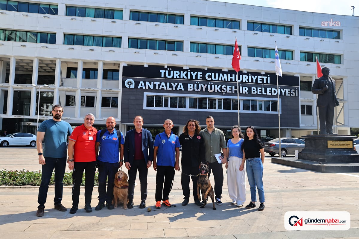 Antalya Büyükşehir Belediyesi'nden afetlere hazırlık için iş birliği