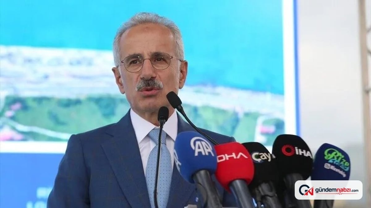 Rize'de İyidere Lojistik Limanı'nda son beton döküldü