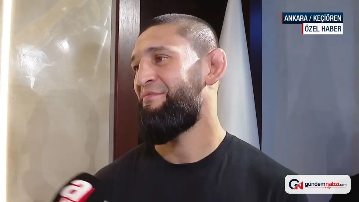 UFC şampiyonu Khamzat Chimaev, Keçiören'deki güreş festivaline katıldı