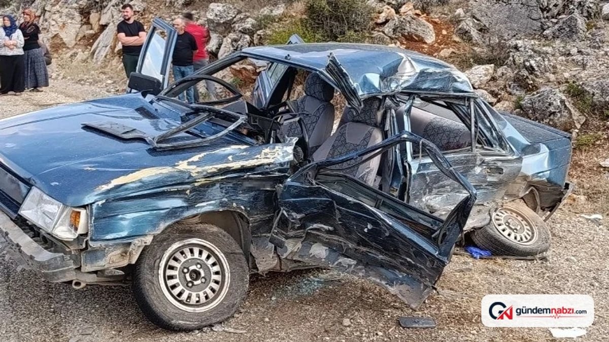 Konya'da tırla otomobil çarpıştı: 1 ölü, 3 yaralı