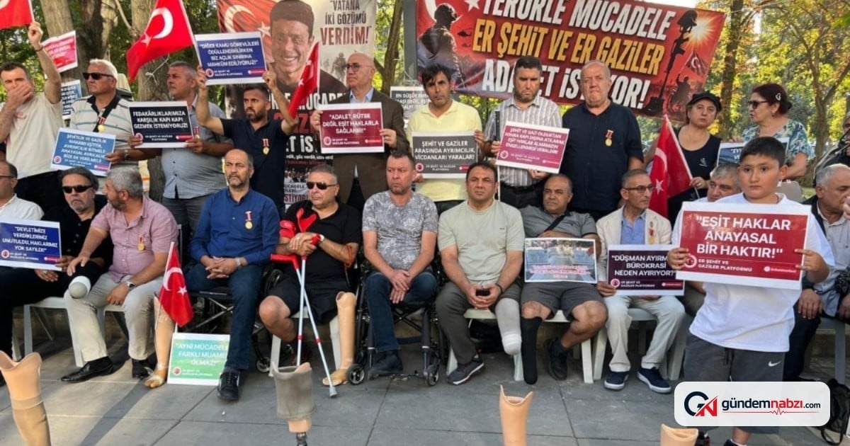 Emekli uzman erbaşlardan özlük hakları için Ankara yürüyüşü