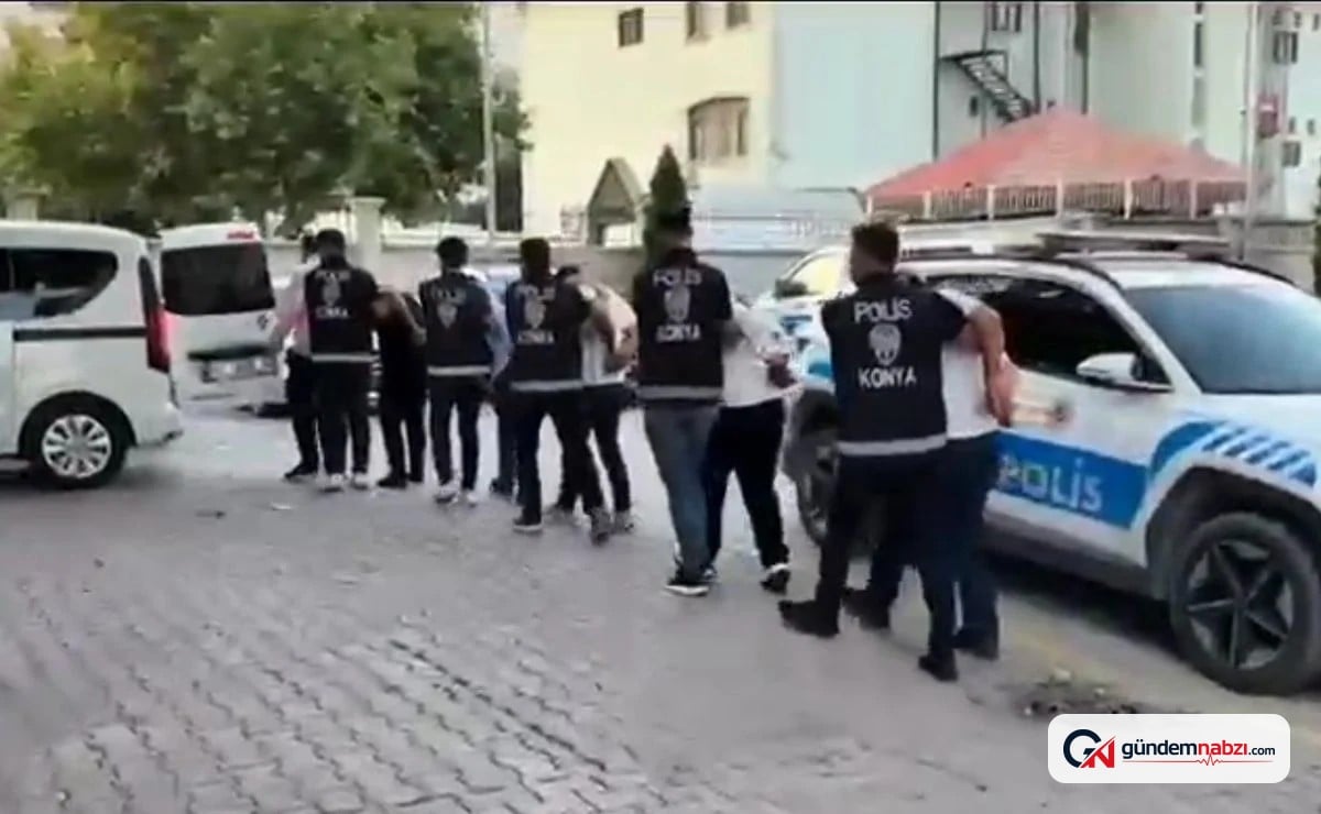 Konya'da kamyonet soygununda 5 şüpheli yakalandı