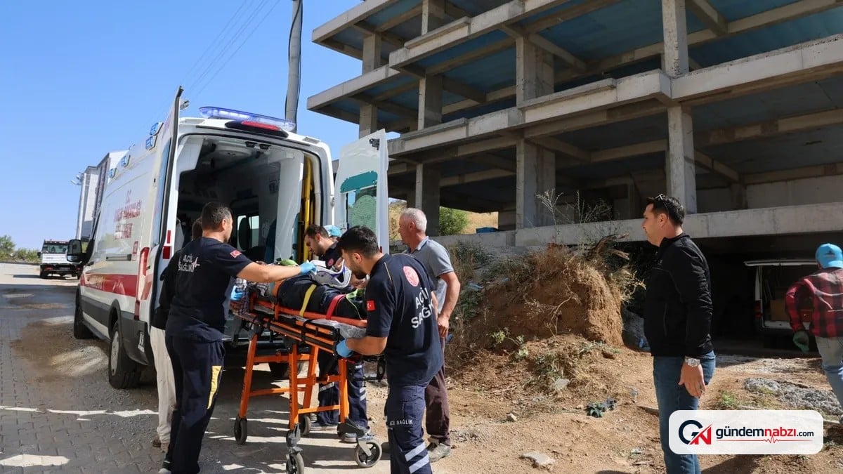İnşaat asansör boşluğuna düşen mühendis ağır yaralandı