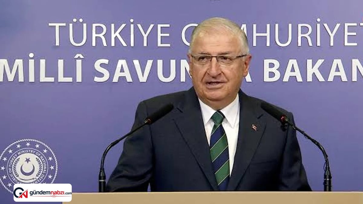 Milli Savunma Bakanı Güler'den Kıbrıs ve Suriye açıklaması