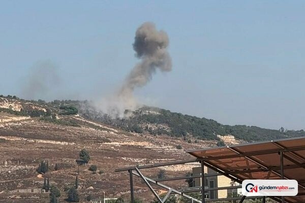 İsrail ordusundan Lübnan'ın güneyine fosfor bombalı saldırı