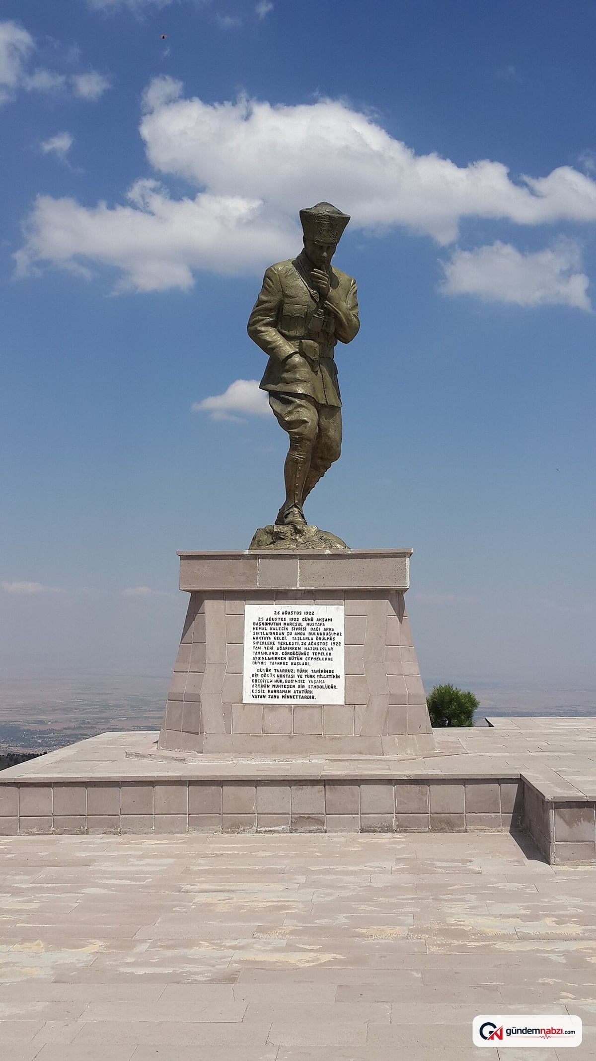 Büyük Taarruz Şehitleri anısına tören düzenlendi
