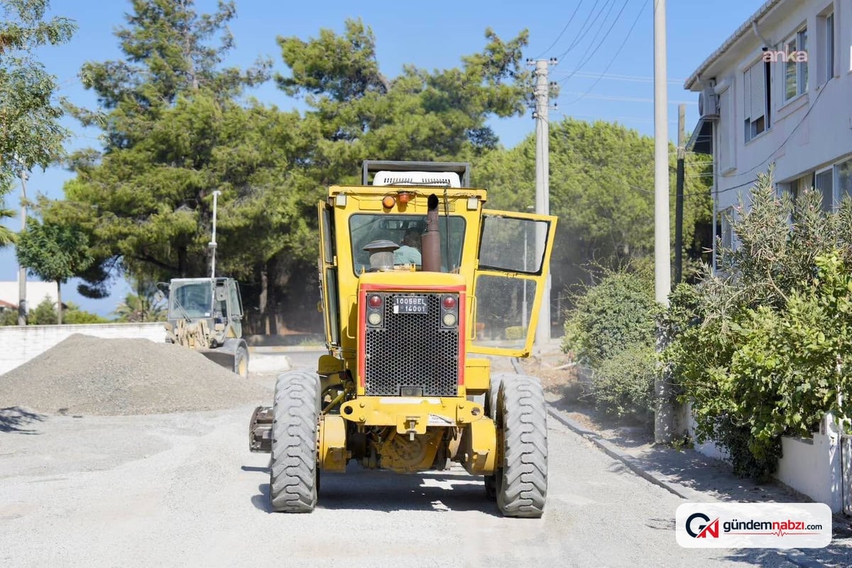 Balıkesir'de 12 mahallede eş zamanlı yol çalışması