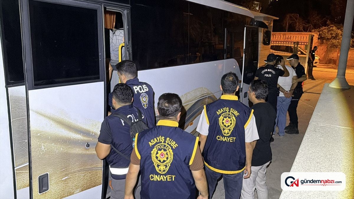 Adıyaman'da Kirveler operasyonunda 5 kişi tutuklandı